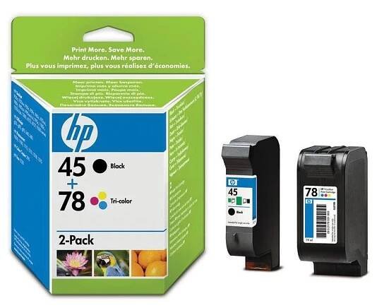 Sada HP 45 + HP 78 SA308AE - originální - ToneryNaplne.cz