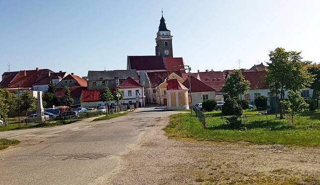 Návštěva Slavonic - Město