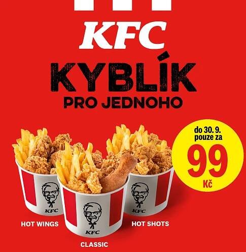 KFC Kyblík pro jednoho za 99 Kč! | Novo Plaza