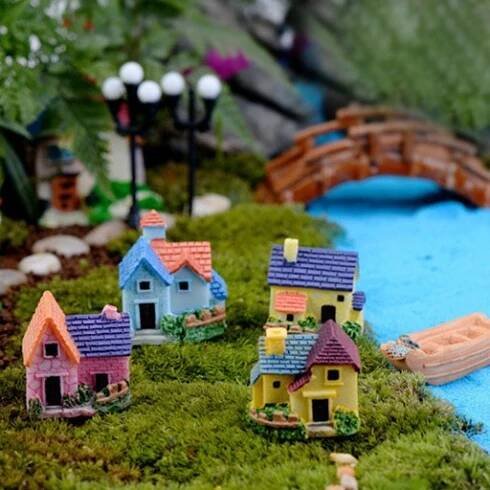 Dekorace miniatura chaloupky