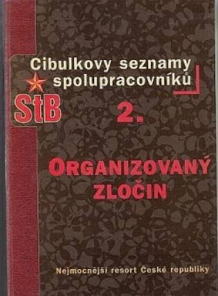 Cibulkovy seznamy spolupracovníků StB. Organizovaný zločin - Petr Cibulka