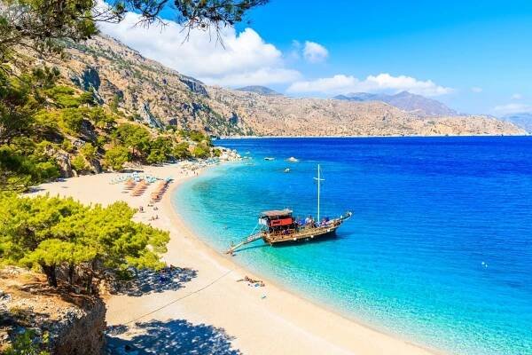 Pláž Apella Karpathos