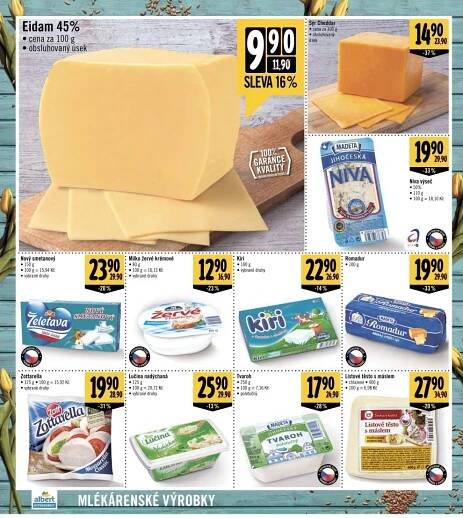 Označte produkt do nákupního košíku