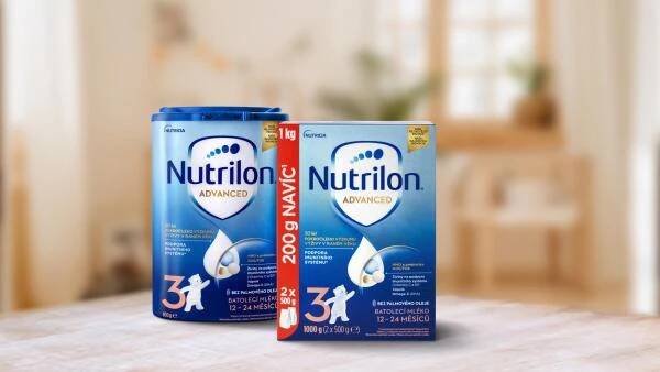 Když se jedná o výživu vašeho dítěte, důvěřujte Nutrilonu – více než 40 let odbornosti.