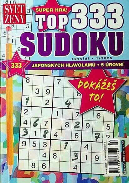SŽ Top 333 sudoku (1/25)