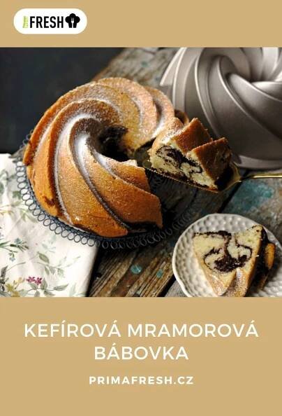 Kefírová mramorová bábovka – dokonalý moučník nejen na neděli  | Prima Fresh | Yemek Tarifi, 2025