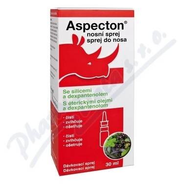 Aspecton nosní sprej 30ml - lékárna s rozvozem po Ostravsku a Těšínsku