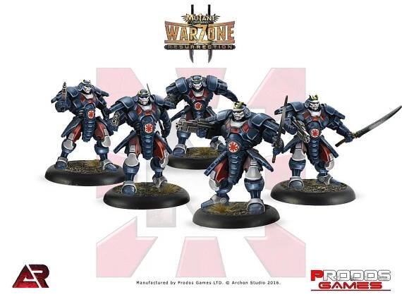 Warzone Resurrection - Mishima Troops: Hatamoto