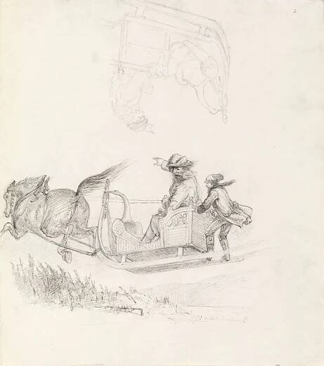Peter Nicolai Arbo, "Du lyt tåle det Blessommen, for nå er det ikke langt att til Vågå" – Nasjonalmuseet – Collection