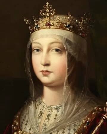 Isabella I of Castile (Queen of Castile) - On This Day | Queen isabella, Isabella, Isabella of castile