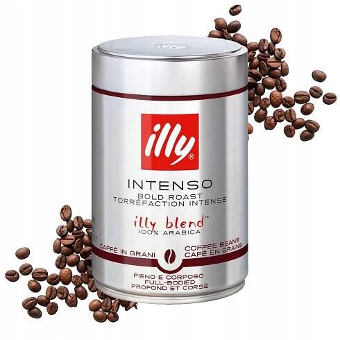 Káva zrnková illy Espresso Intenso Dark 100% Arabika 250g