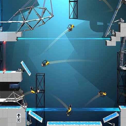 Bridge Constructor meets Portal in Bridge Constructor Portal