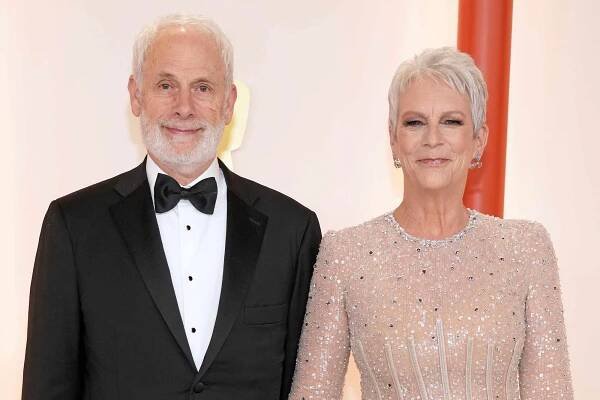 Jamie Lee Curtis and Husband Christopher Guest Step Out for Stylish (Rare!) Red Carpet Date at 2023 Oscars