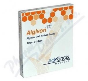 Algivon 10 x 10 cm krytí alginátové antimikrobiální 5 ks