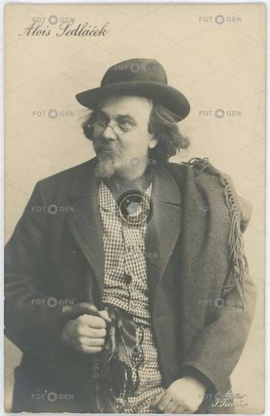 Alois Sedláček portrét