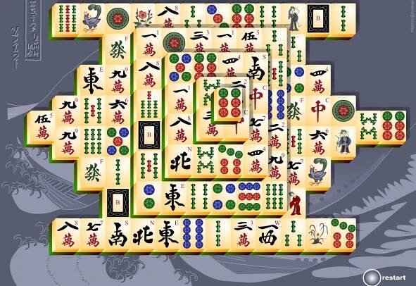 Full Screen Mahjong Titans image
