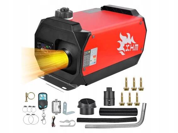 Ykgutilu 5 kW Webasto dieselový ohřívač 12V LCD