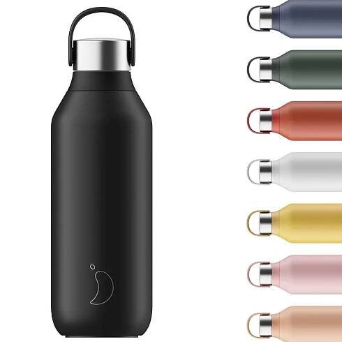 Chilly's Bottles Termoláhev Series 2 1000 ml černá propast
