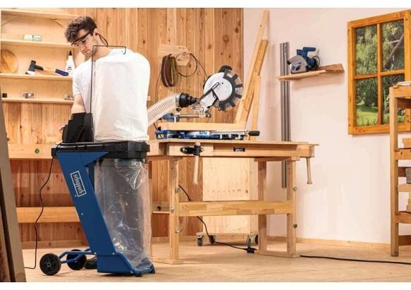 Scheppach Odsavač pilin DC 500, výkon 550 W
