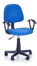 Kancelářská židle DARIAN BIS modrá s područkami