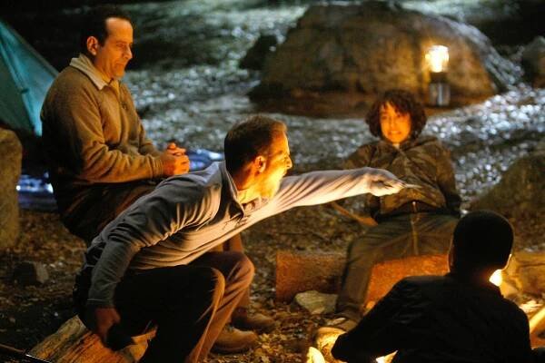 Můj přítel Monk - Pan Monk jede tábořit - Z filmu - Tony Shalhoub, Jason Gray-Stanford, Alex Wolff