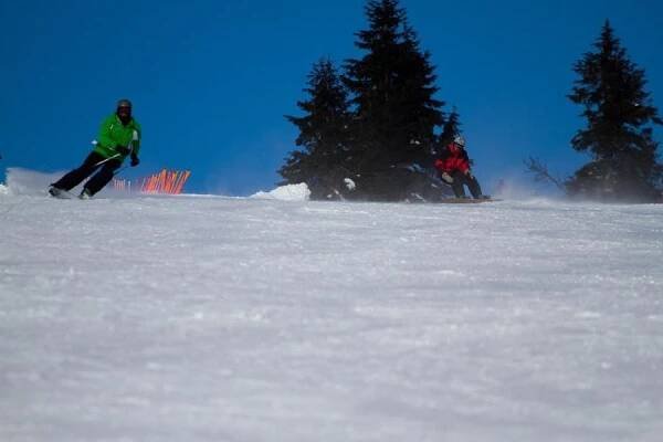 Ski areál Boží Dar - Neklid - ubytování, počasí, online webkamera, otevírací doba, akce