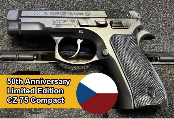 CZ 75 Compact 50th Anniversary cal.9x19 limitovaná edice k 50 let CZ75
