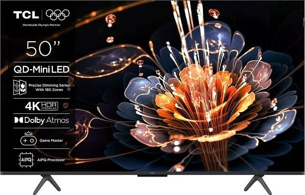 TCL 50" QLED (50C69KS) 50" od 13 875 Kč