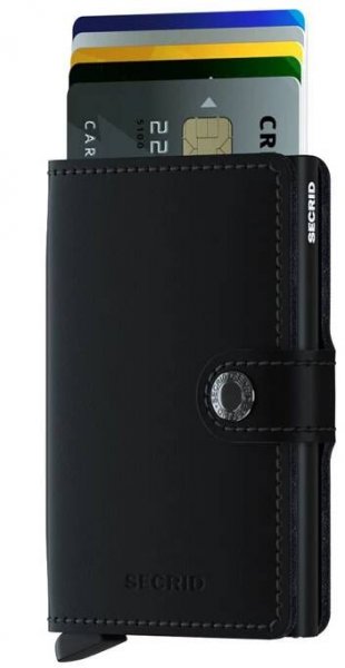 Peněženka Secrid Miniwallet (matte black)