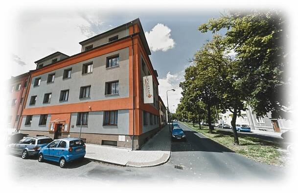 Hlavní budova Penzion Pomeranč Louny