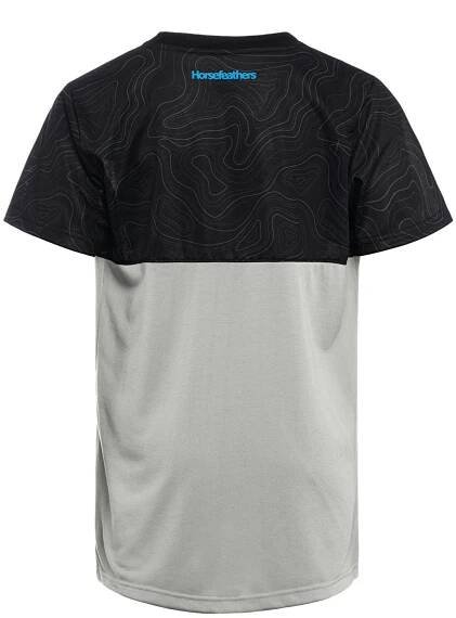Trička Horsefeathers Fury Youth Bike T-Shirt Mineral Gray