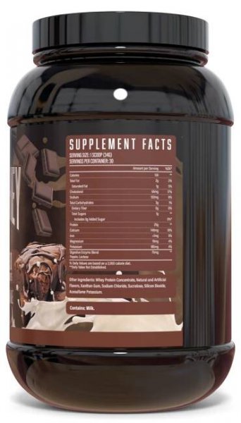 Chocolate Brownie Supplement Facts
