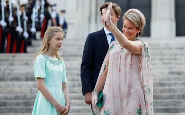 Belgian Royal family attended the National Day 2021 celebrations