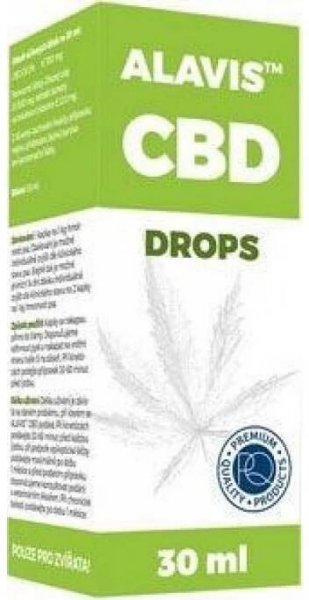 Alavis CBD kapky 30 ml