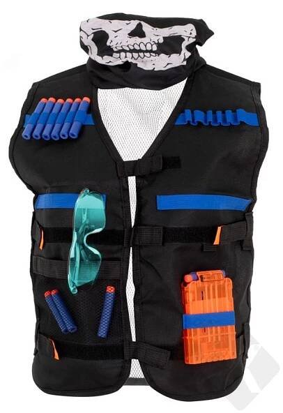 Taktická vesta Nerf s příslušenstvím | Kuma.cz