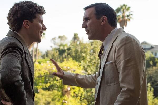 Jesse Eisenberg, Paul Schneider - Café Society - Z filmu