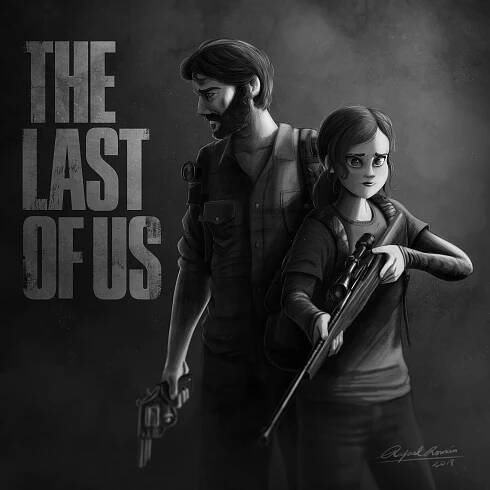 Rafael Andrade - Illustrator / 2d Animator - Endure and survive! The last of us Fan Art!