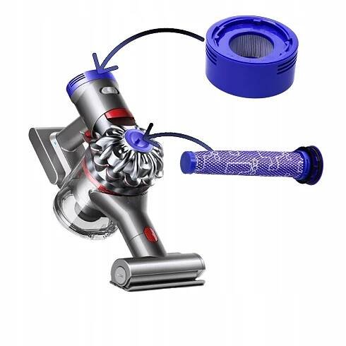 2 x předfiltr a 2 x filtr HEPA po motoru pro vysavač Dyson Náhled obrázku produktu 2
