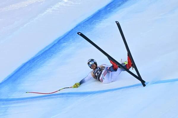 Norwegian skier Aleksander Aamodt Kilde ‘grateful’ for support after being airlifted to hospital following ‘brutal’ crash