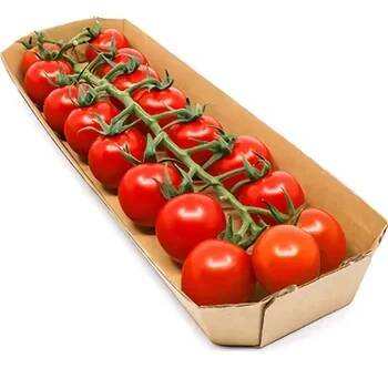 Rajčata cherry červená kulatá na stonku "Verunka", balení 250g