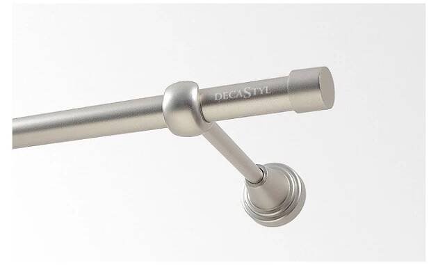 Kovová garnýž Satin nickel Ø 16 mm - Pullo - Garnyze-Kolejnice.cz