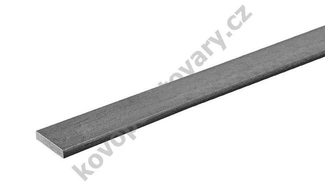 KPL12x6 - hladká pásovina pro kované zábradlí, ploty a brány, pr. 12x6 mm | KovoPolotovary.cz 