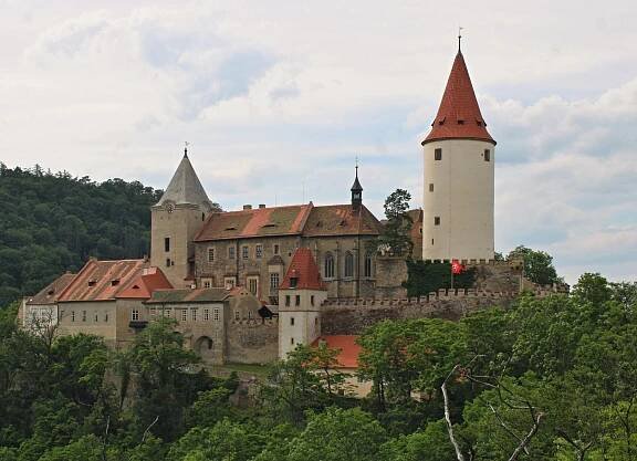Fotografie - Hrad Křivoklát z vyhlídkového místa - 09.06.2024