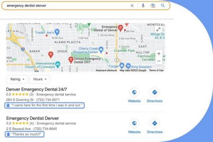 Does the Text of a Google Review Affect Map Pack Rankings?
