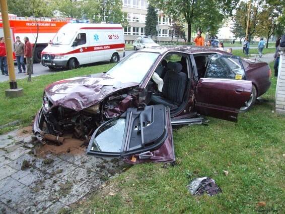 V Havířově se staly odpoledne dvě vážné havárie