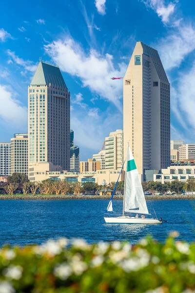 San Diego ve zprávách.