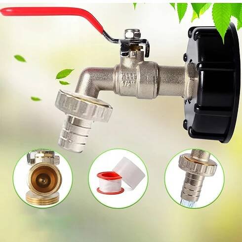 KOHOUTEK PRO MAUZER IBC ČERPACÍ VENTIL NÁDRŽE SUDU KOHOUTEK 3/4 SADA za 235.00CZK - Allegro
