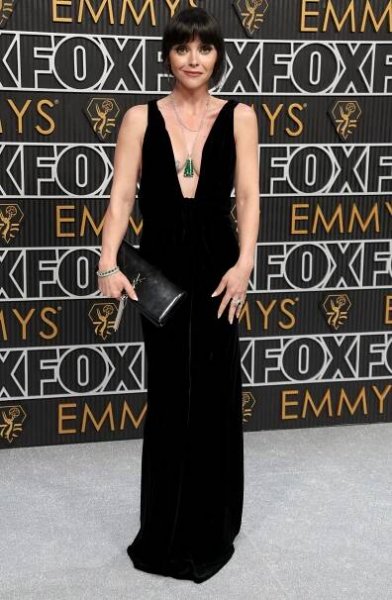 Christina Ricci 2024 Emmys Red Carpet 