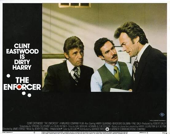 Harry Guardino, Bradford Dillman, Clint Eastwood - Násilník - Fotosky
