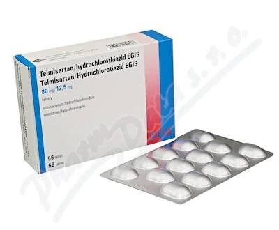 Telmisartan/hydrochl.Egis 80mg/12.5mg tbl.nob.56 I